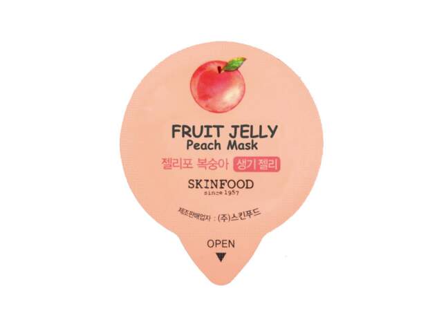 Le Masque à la gelée de fruit Peach Mask Skinfood