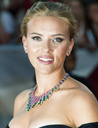 Le trait d’eye-liner de Scarlett Johansson