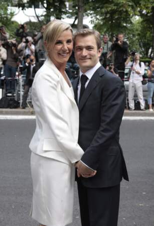 Laurence Ferrari et Renaud Capucon mariés en 2009, à Paris