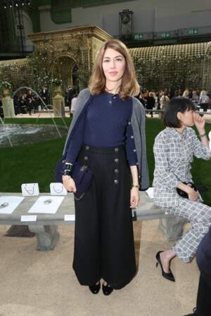Sofia Coppola au défilé Chanel de la Paris Fashion Week Haute Couture printemps été 2018