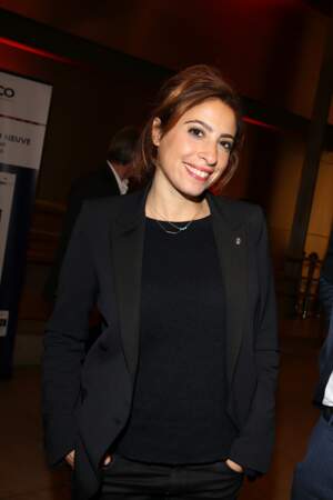 Léa Salamé à la soirée d'anniversaire du site d'informations Atlantico à Paris le 24 mai 2016.