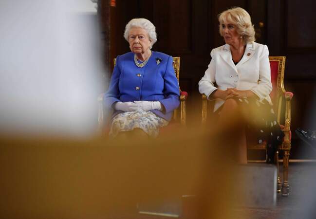 Elizabeth II et Camilla 