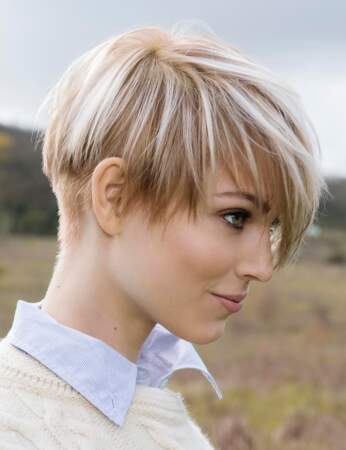 Blond polaire, tendance coiffeur : idée 8
