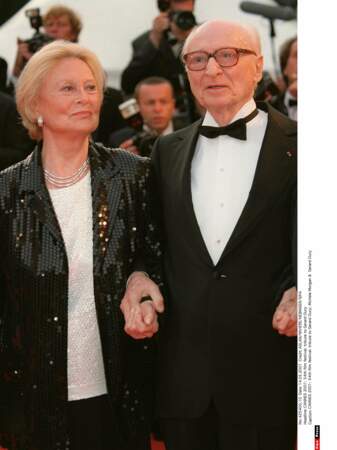 L'une de ses dernières apparitions publiques, au festival de Cannes en 2001, au bras de Gérard Oury