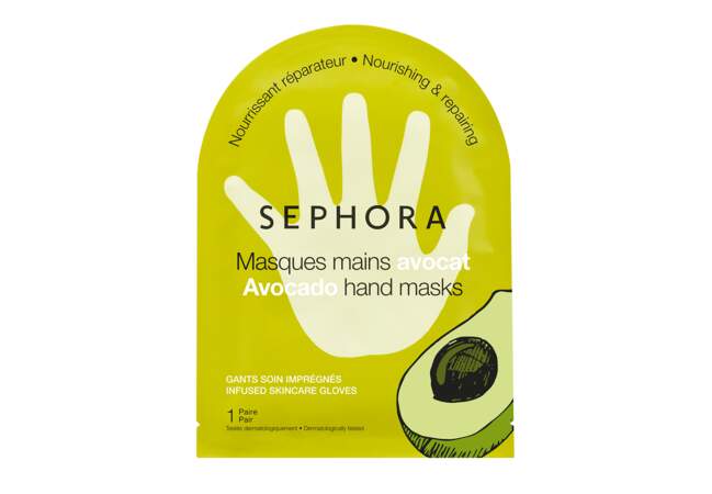 Masque mains avocat, Sephora