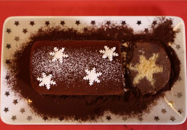 Une bûche de Noël au chocolat, facile !