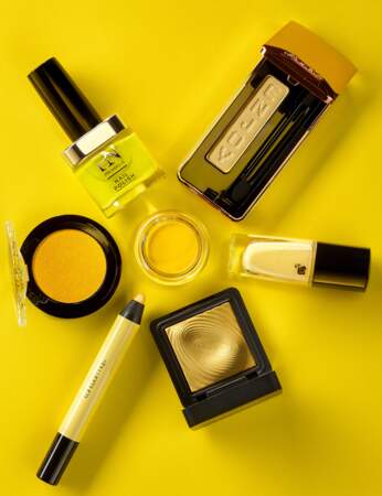 Mon shopping make-up autour du jaune