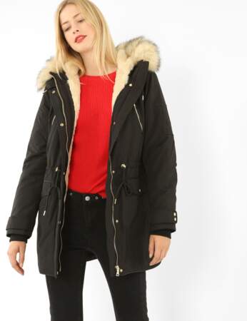 Parka best sale pimkie noir