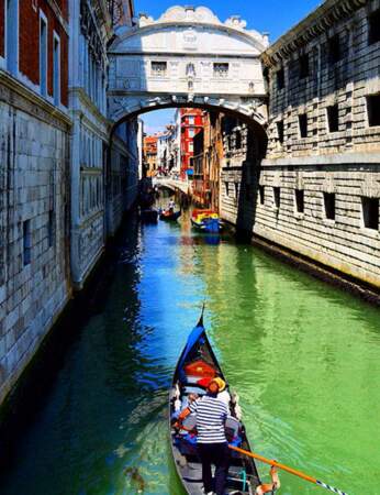 Le pont des soupirs, à Venise