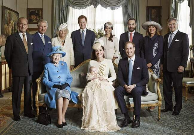 Famille royale presque au complet 