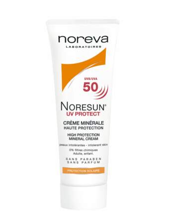 Crème minérale haute protection, Noresun UV Protect SPF 50 : pour peaux hyper sensibles