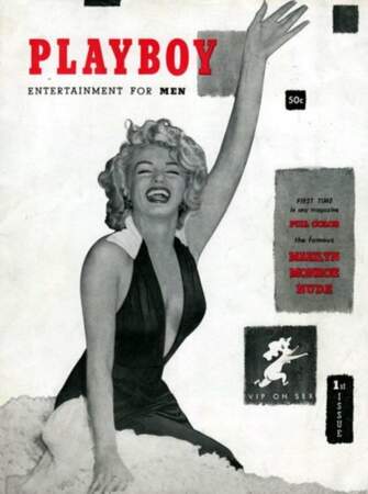 Marilyn Monroe avait fait la couverture du tout premier numéro, en décembre 1953