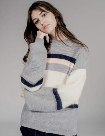 Gros pull : moelleux