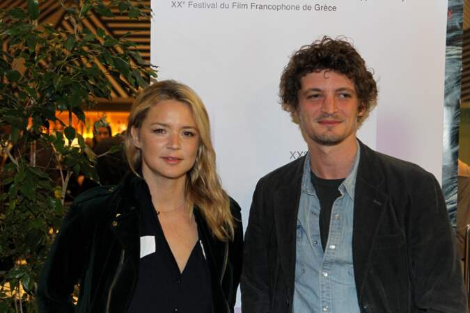 Virginie Efira et Niels Schneider au festival du film français à Athènes, le 6 avril 2019