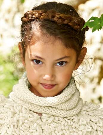 Modèle de tricot gratuit : le snood pour enfant