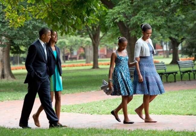 Barack Obama dit que ses enfants "l'inspirent, et remplissent son coeur"