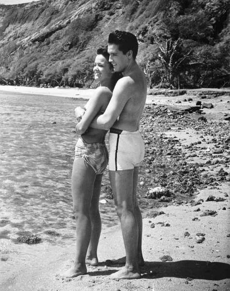 Elvis Presley et Joan Blackman en 1961