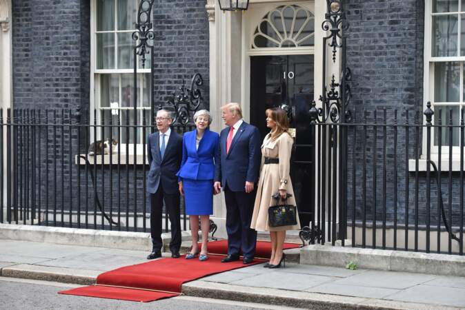 Melania Trump se rattrape avec une tenue canon et so British à Londres !