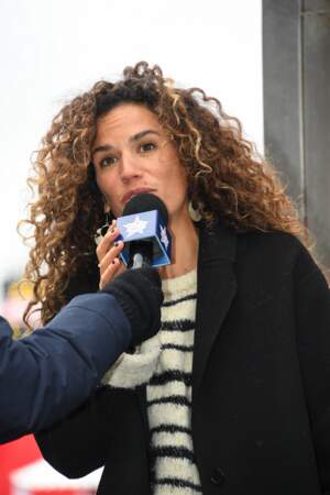 Barbara Cabrita à la 98ème édition du Grand Prix d'Amérique à l'hippodrome de Vincennes le 27 janvier 2019