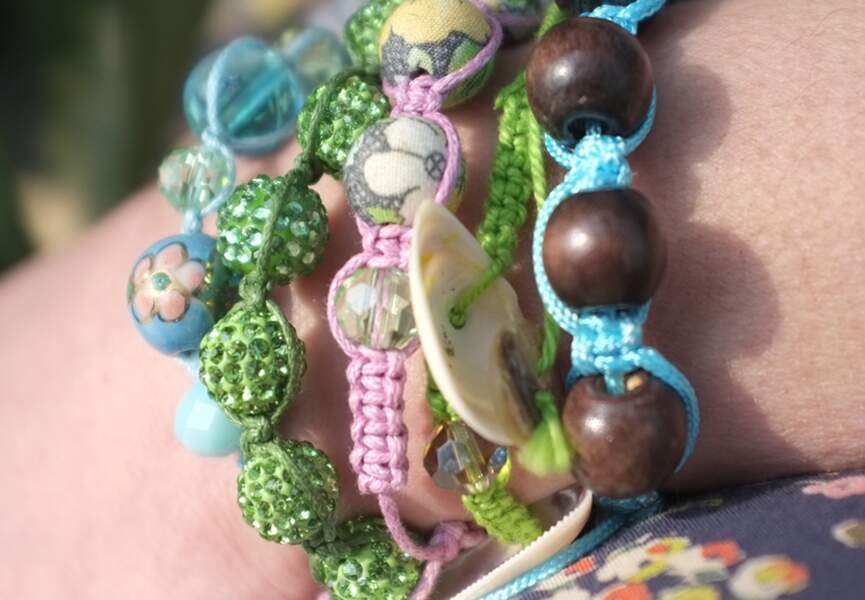 Les bracelets shamballa de Julie Adore
