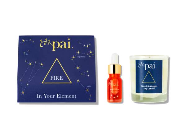 Coffret In Your Element Collection Fire, Pai Skincare, prix indicatif : 25,99 €