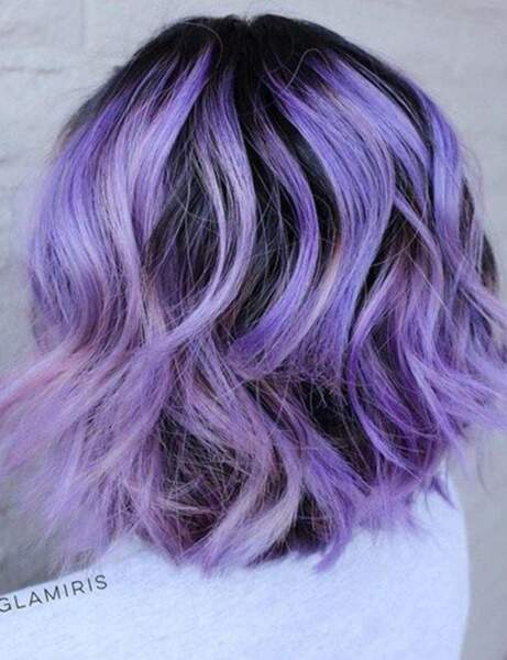 La coloration violette pop 