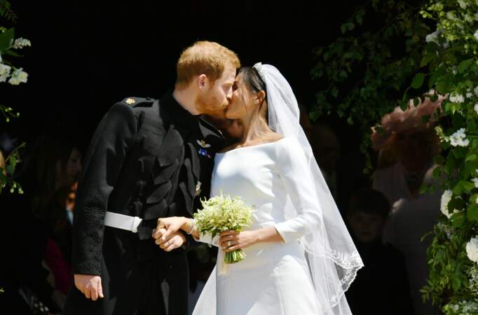 Mariage du prince Harry et de Meghan Markle à la chapelle Saint-Georges à Windsor, le 19 mai 2018