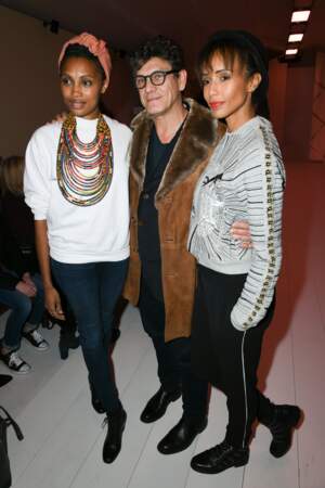 Sonia Rolland, Marc Lavoine & Iman au défilé Bonpoint de la Paris Fashion Week Haute Couture printemps été 2018