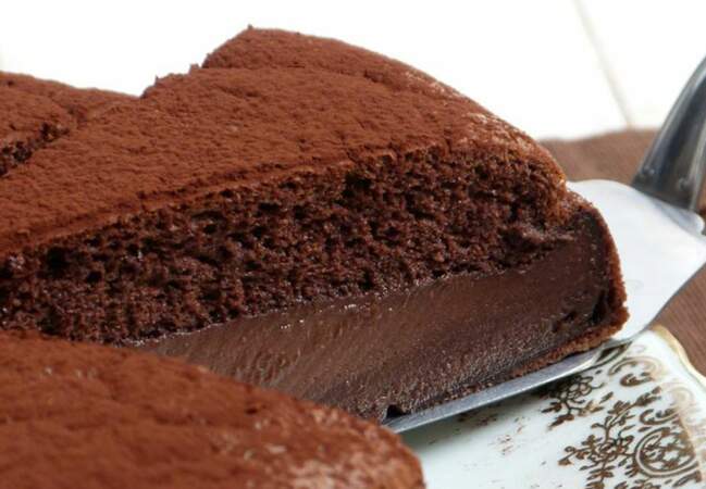 10. Gâteau magique au chocolat