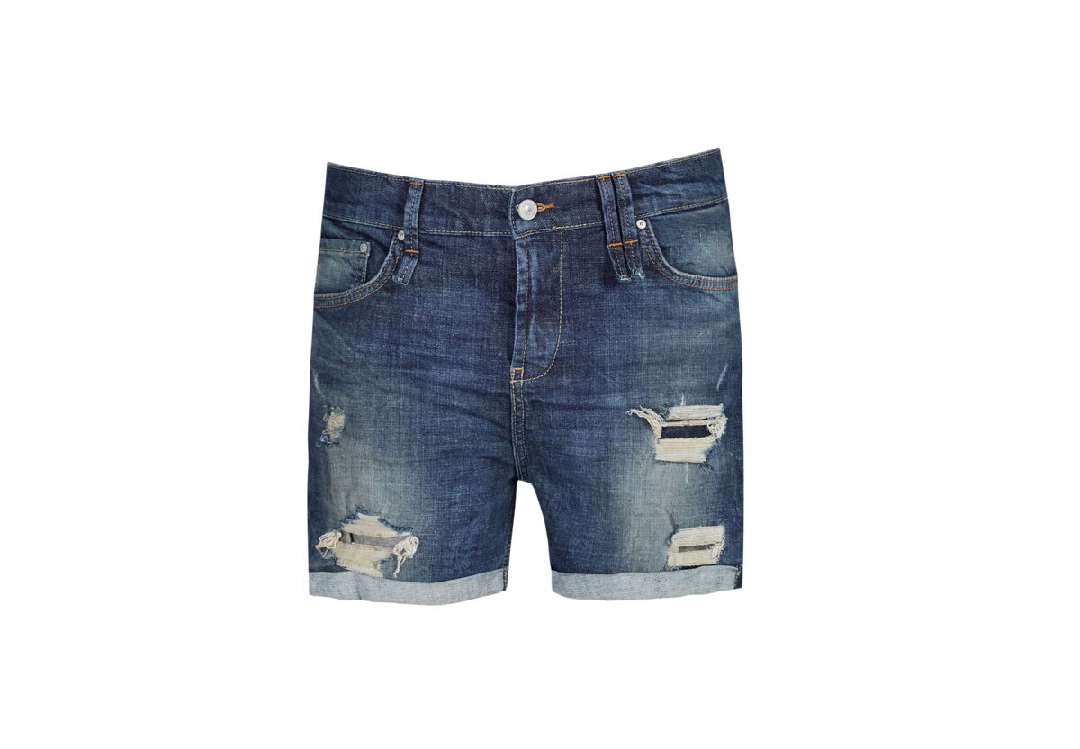 Short En Jean Occasion Taille 12 - Marque Forever Denim - Bleu Délavé - Style Décontracté - Très Bon état