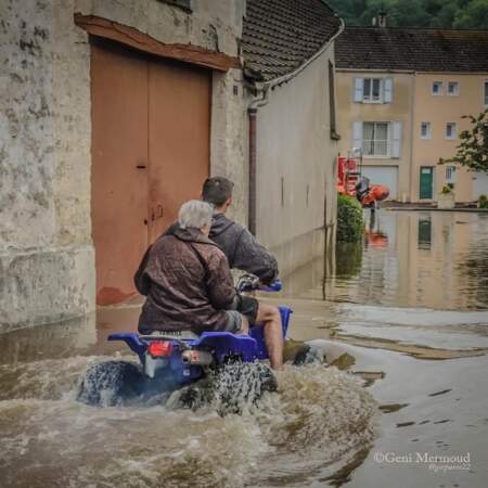 Aulnay-sur-Mauldre, en Ile-de-France : tous les moyens sont bons pour circuler