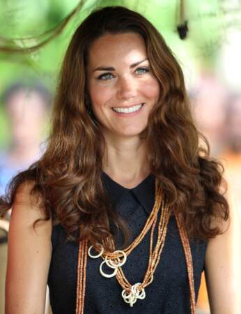 Coiffure de Kate Middleton : sa chevelure wavy