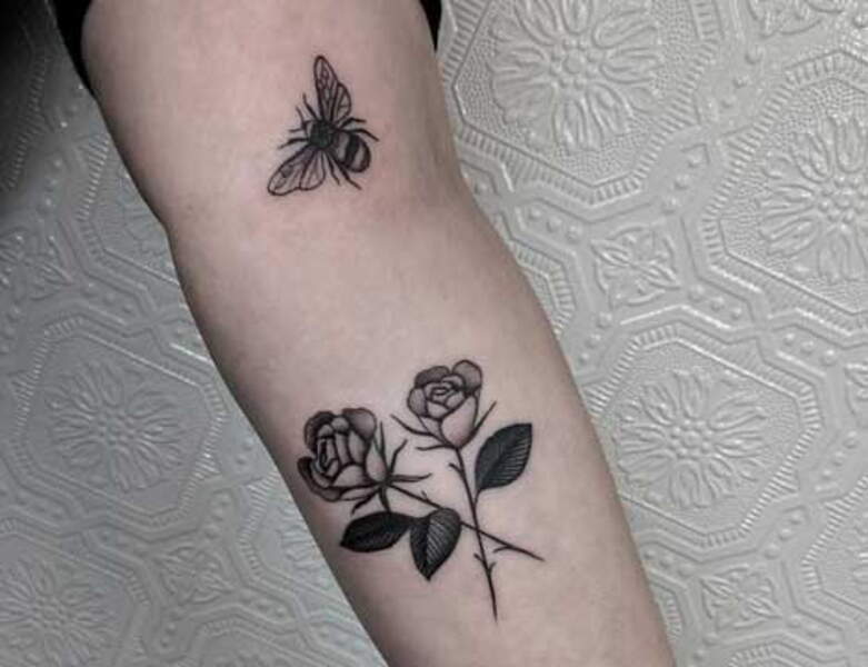 Tatouage de rose : 15 bonnes idées vues sur Instagram - Femme Actuelle