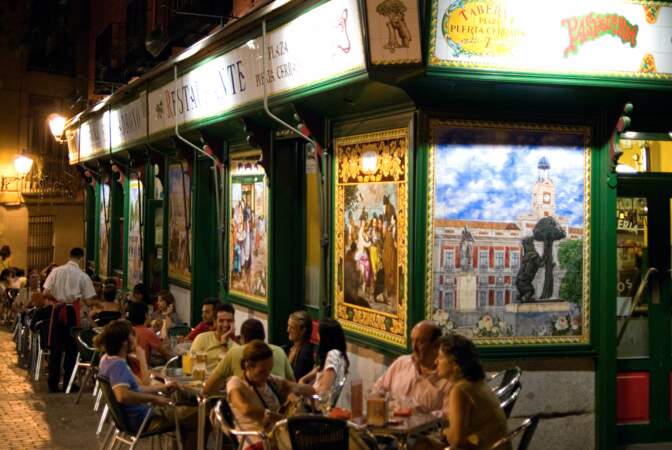 Bars à tapas typiques de Madrid 
