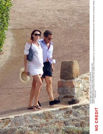 Nicolas et Carla Sarkozy 