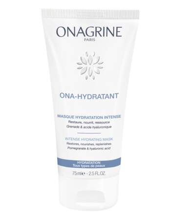 Masque hydratation intense Ona-hydratant, Onagrine