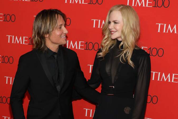Nicole Kidman et Keith Urban assistent à la soirée de gala de Time 100 en 2018.