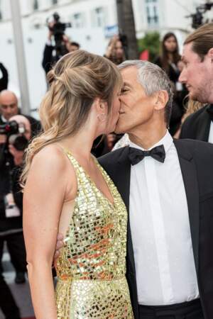 Le tendre baiser de Nagui et Mélanie Page à Cannes