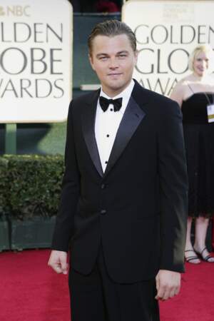 Leonardo DiCaprio à la cérémonie des Golden Globes awards en 2007