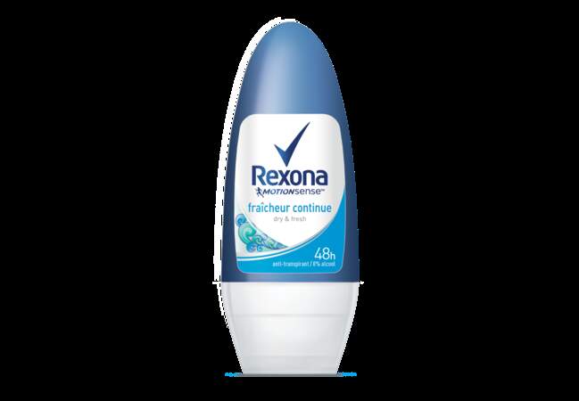 Céline a testé le déodorant fraîcheur continue Rexona 