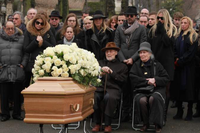 Famille et amis se sont réunis pour dire au revoir à Michèle Morgan