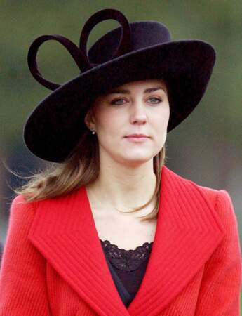 Kate Middleton avec un chapeau chic 