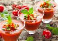 Gazpacho, soupe glacée à la tomate