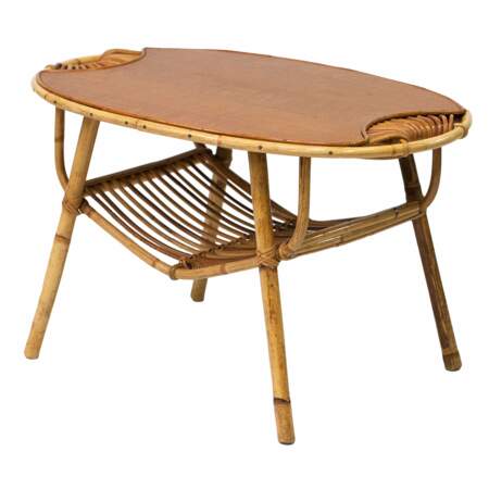 Tendance exotique : une table en bois