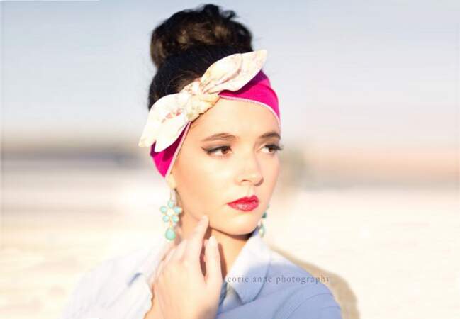 20 idées coiffure à réaliser avec un foulard : Femme Actuelle Le MAG