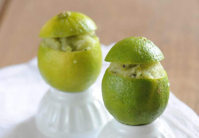 Citrons verts givrés