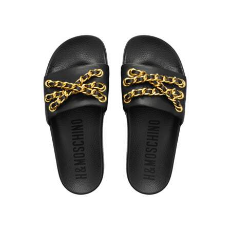 Collection H&M x Moschino : les mules