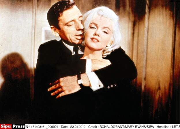 Marilyn Monroe et Yves Montand