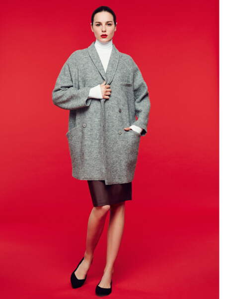 Ensemble 2 Pièces Perceptions Femme - Haut Sans Manches Et Veste Corail, Taille 24W
