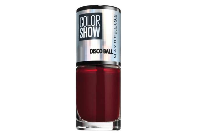Vernis ColorShow Downtown red, Maybelline New York